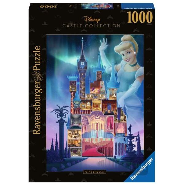 Disney Castles: Cinderella 1000pc Puzzle (Pre-Order)