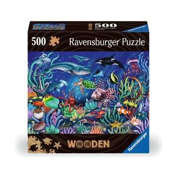 Under the Sea 500pc Wooden Puzzle
