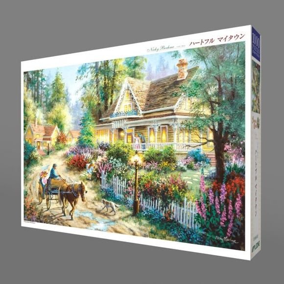 Appleone Heartful My Town 1,000 pc Premium Jigsaw Puzzle 19.7x29.5-inch