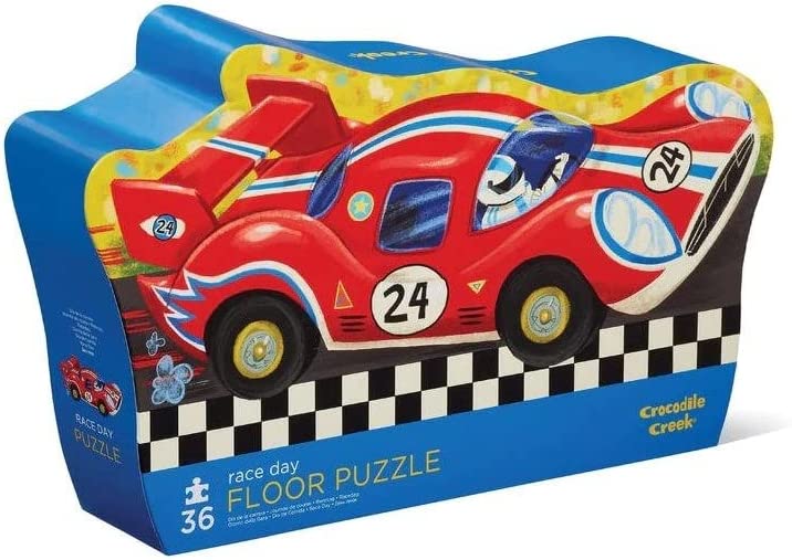 Crocodile Creek 36 Piece Floor Puzzle | Race Day