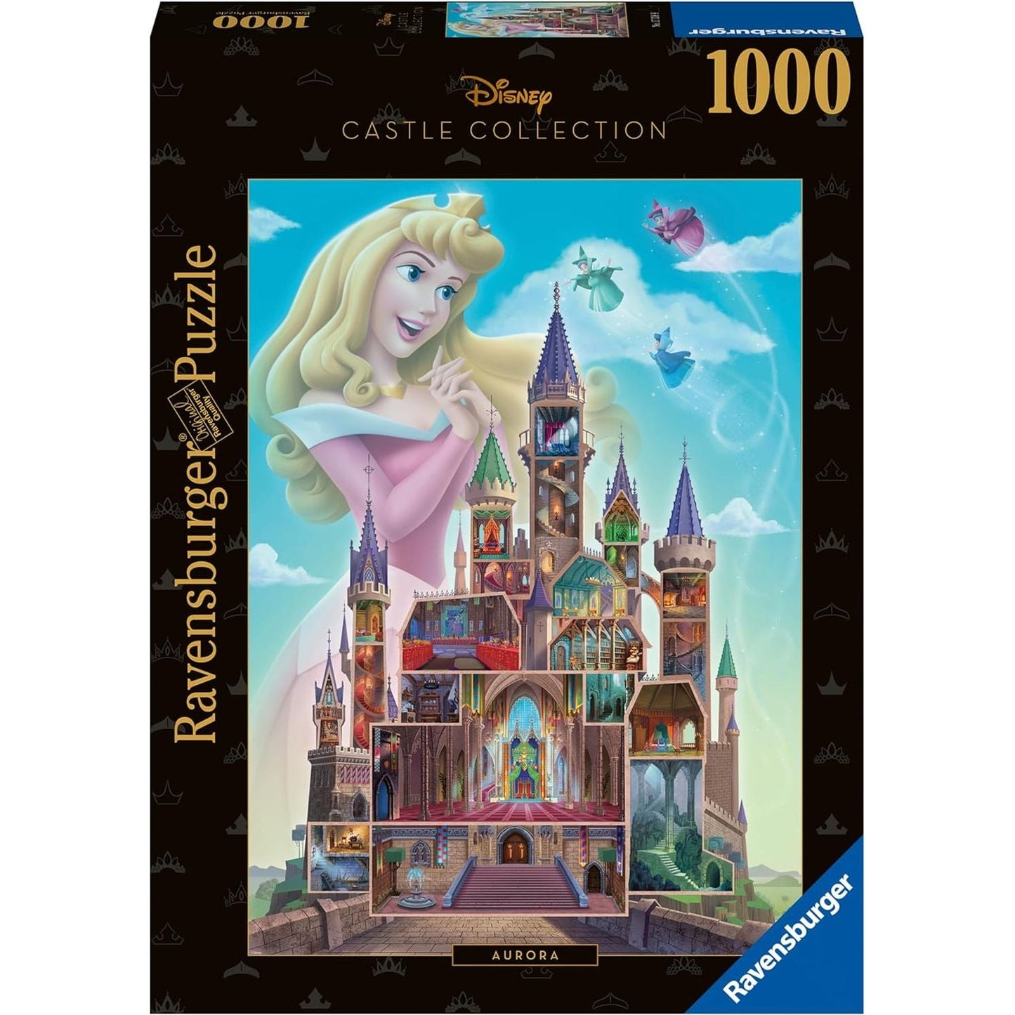 Disney Castles: Aurora 1000pc Puzzle (Pre-Order)
