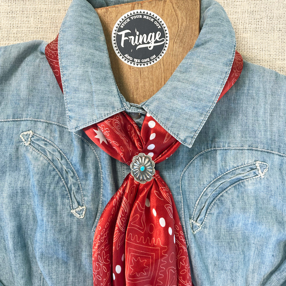 Slide - Turquoise Concho