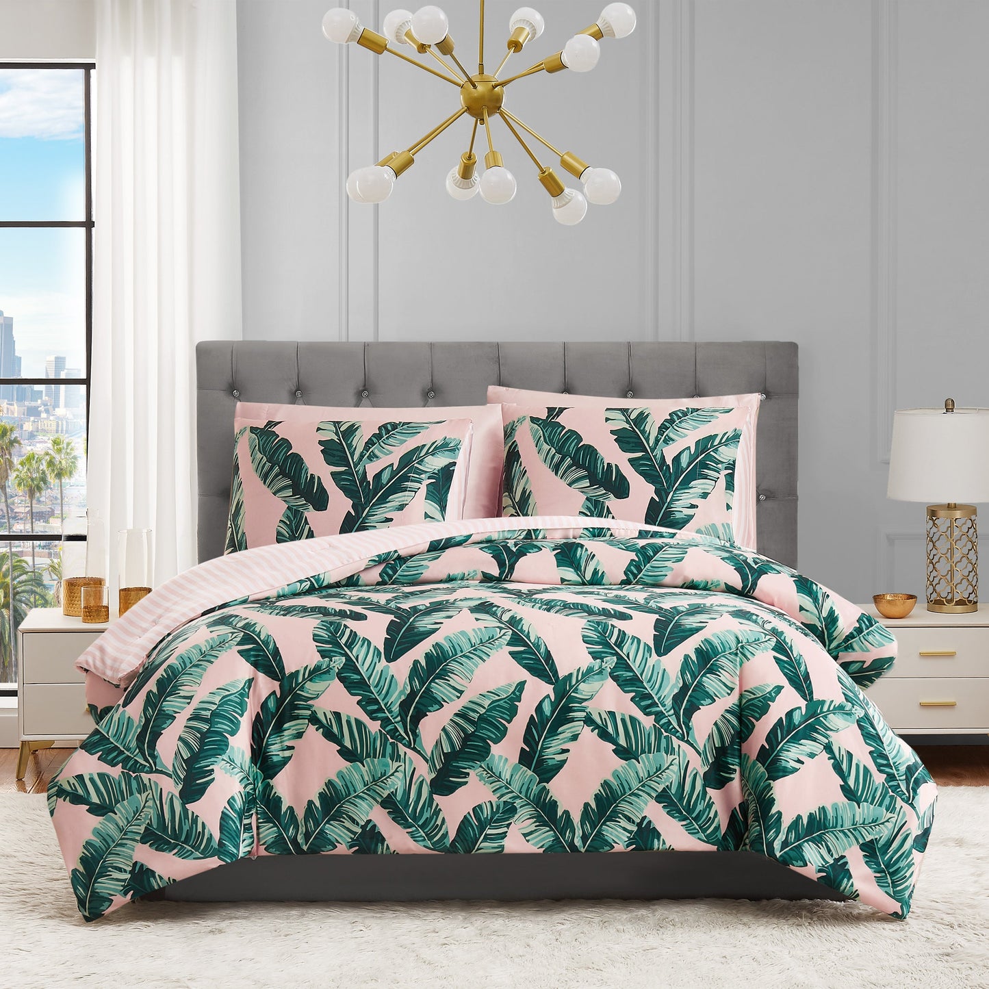 Tropical Palm Comforter Set - Juicy Couture