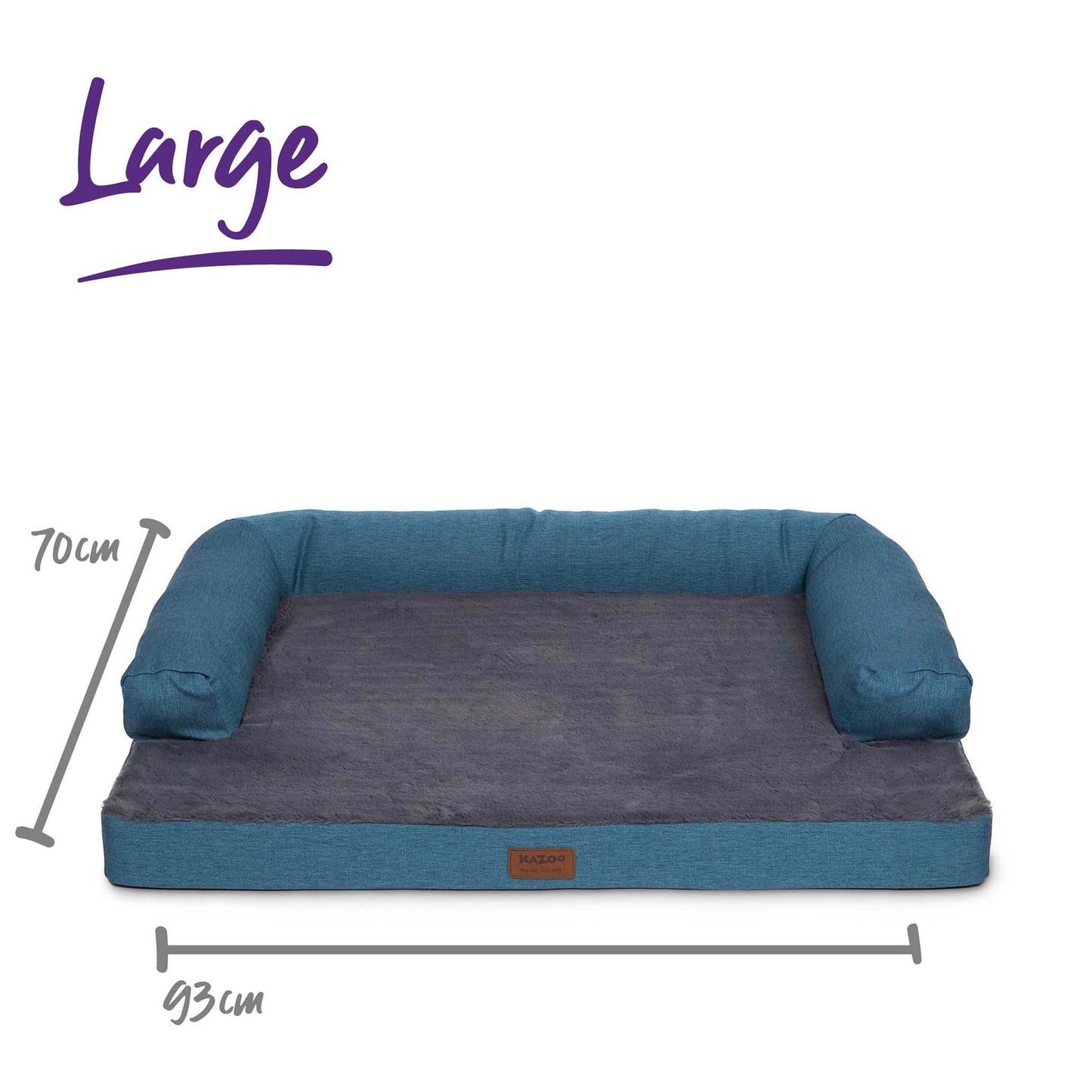 Boudoir Dog Bed - Teal