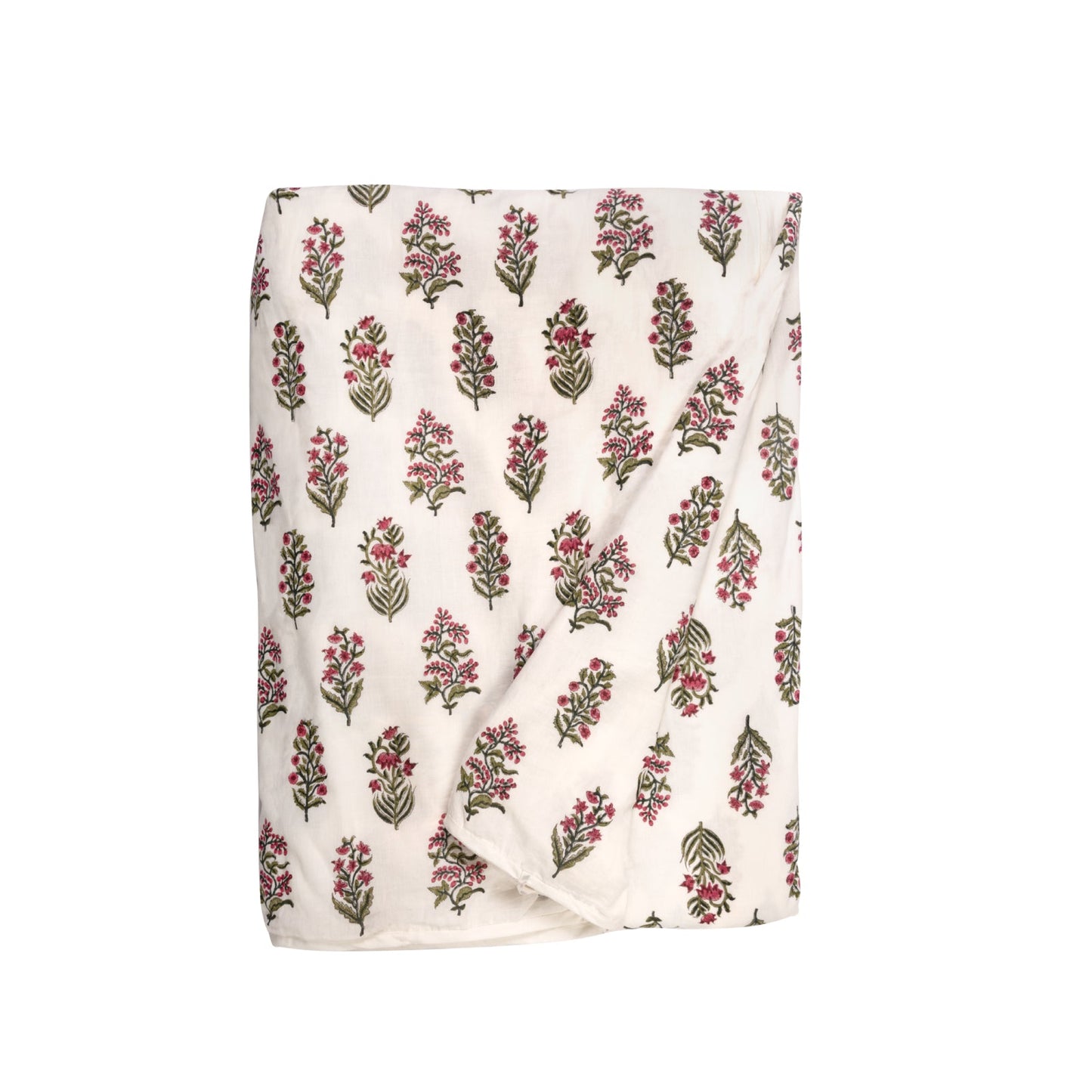 Margaret Duvet Cover in Rose