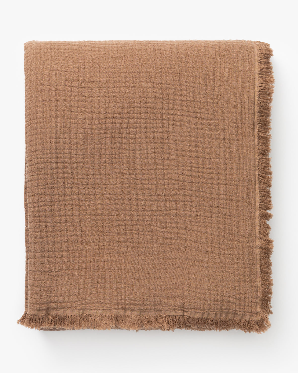 Marinella Oversized Waffle Throw