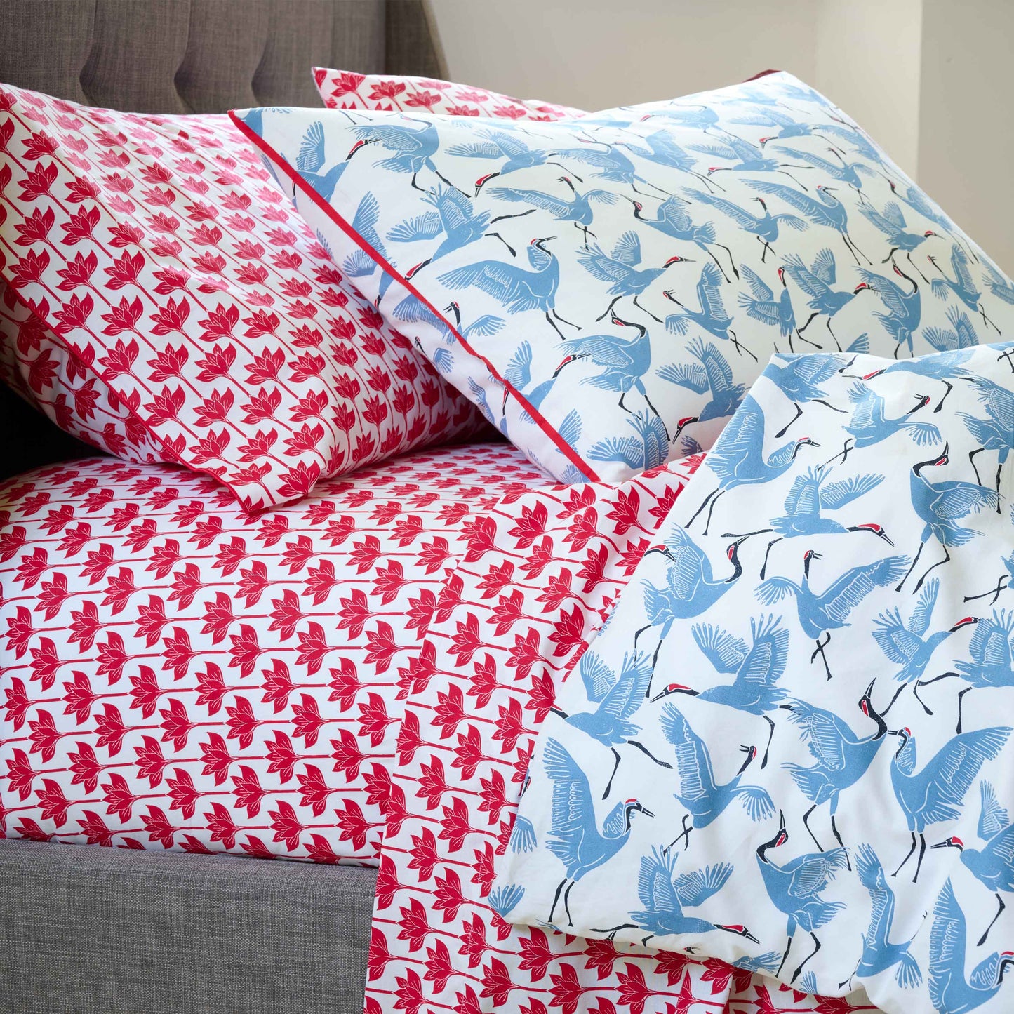 Family of Cranes Comforter Set