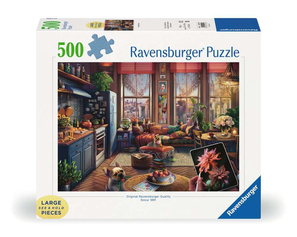 Cozy Boho Studio 500pc Puzzle