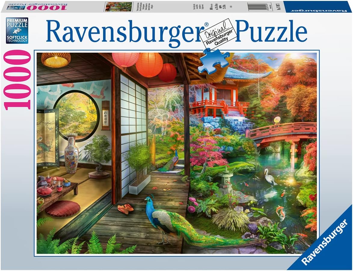 Japanese Garden Teahouse 1000pc Puzzle
