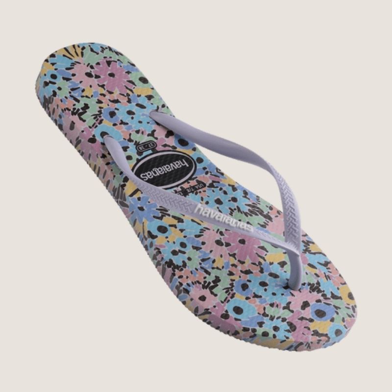 Havaianas Slim Print Floral Ditsy Thong
