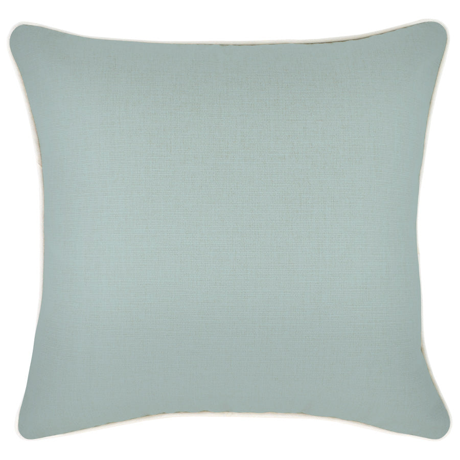 Cushion Cover-With Piping-Seafoam-45cm x 45cm