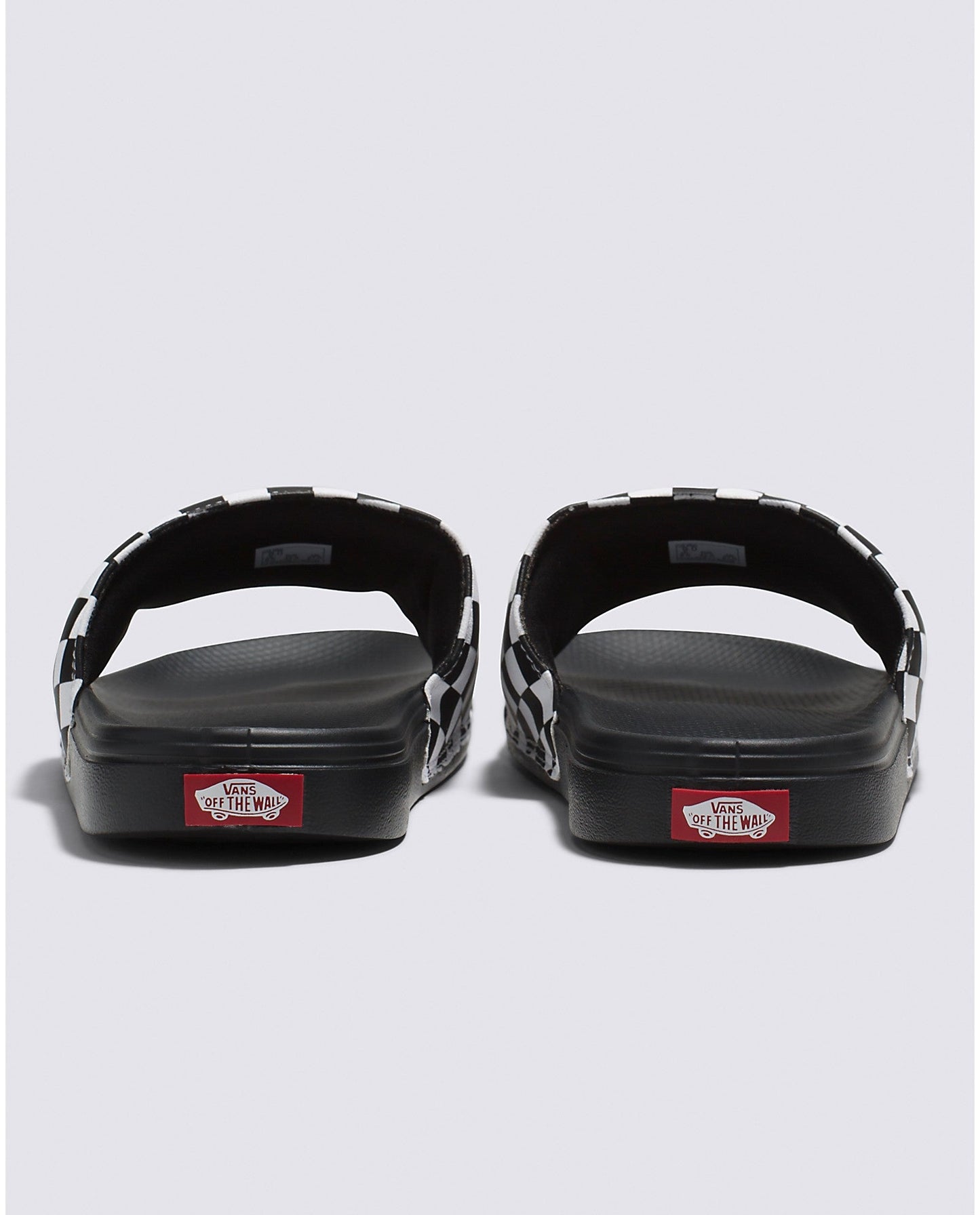 VANS Unisex La Costa Slide - Checkerboard White / Black