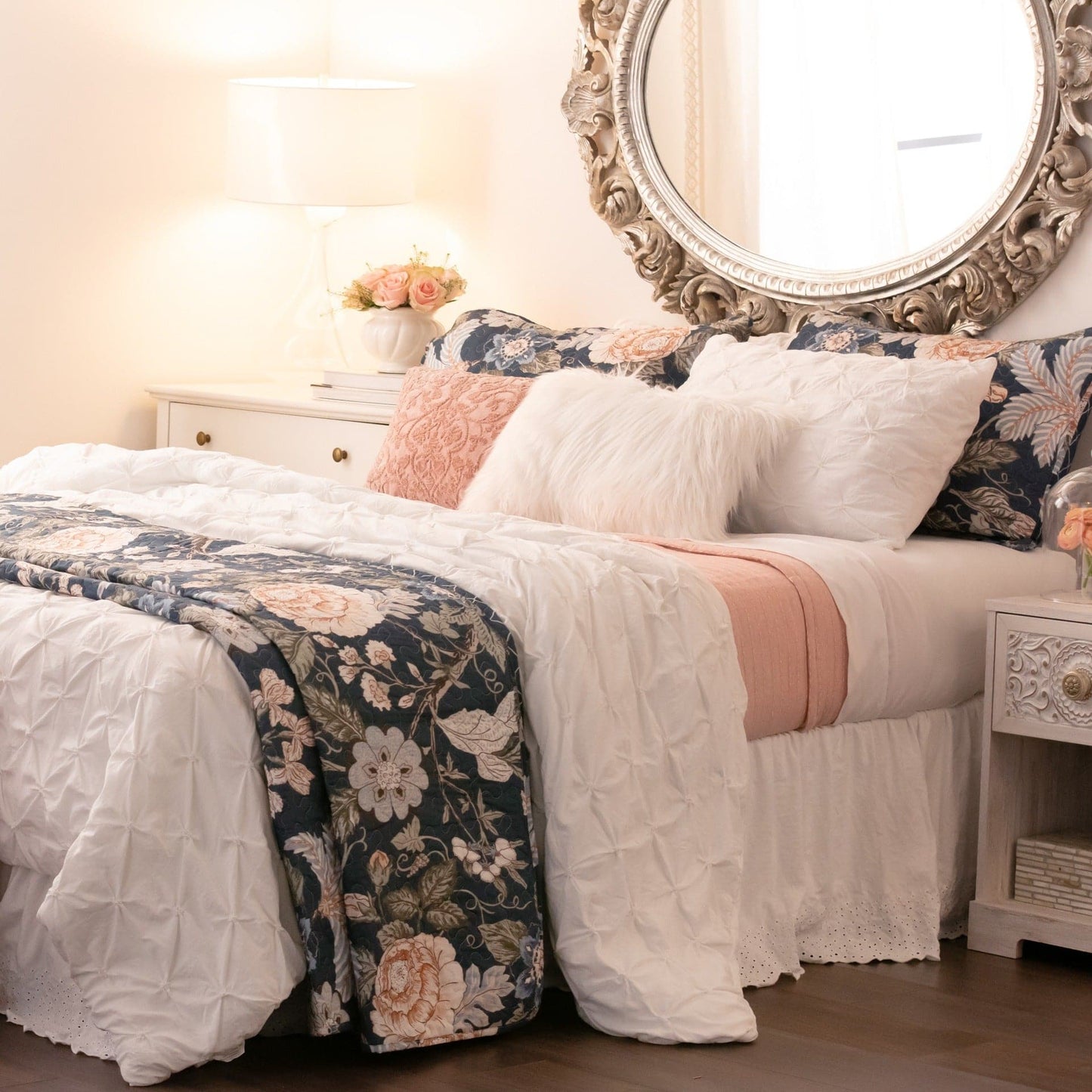 Bedding Bundle: Ravello Duvet + Solid Kantha Coverlet + Sydney Quilt