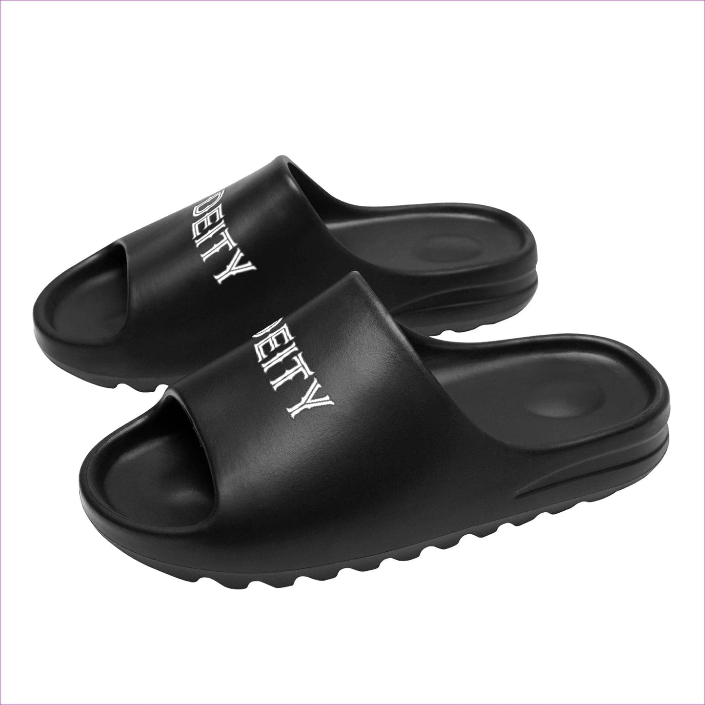 Black - Deity Black Chunk Summer Slides - unisex slides at TFC&H Co.