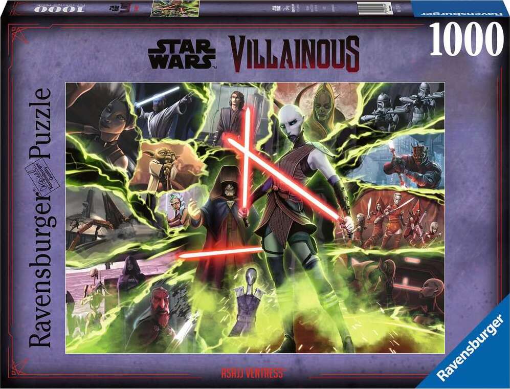 Star Wars Villainous: Asajj Ventress 1000 pc Puzzle