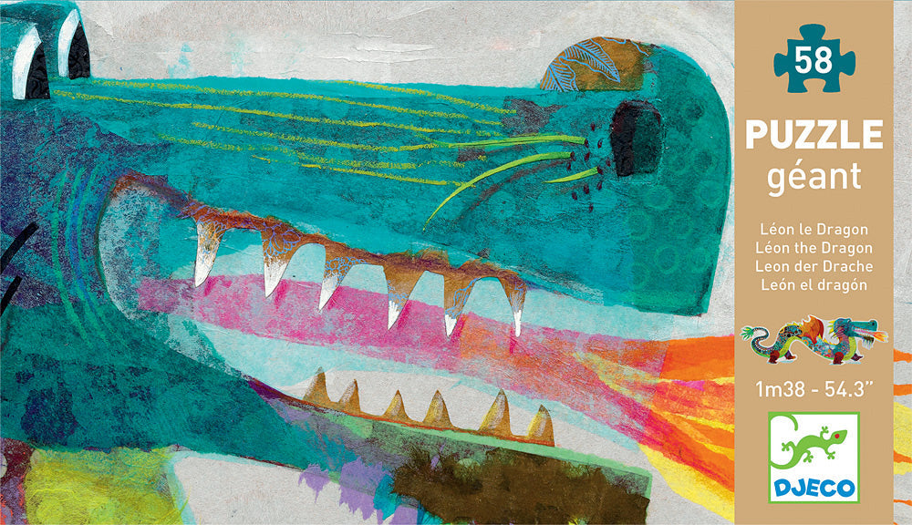 Leon the Dragon Giant Puzzle