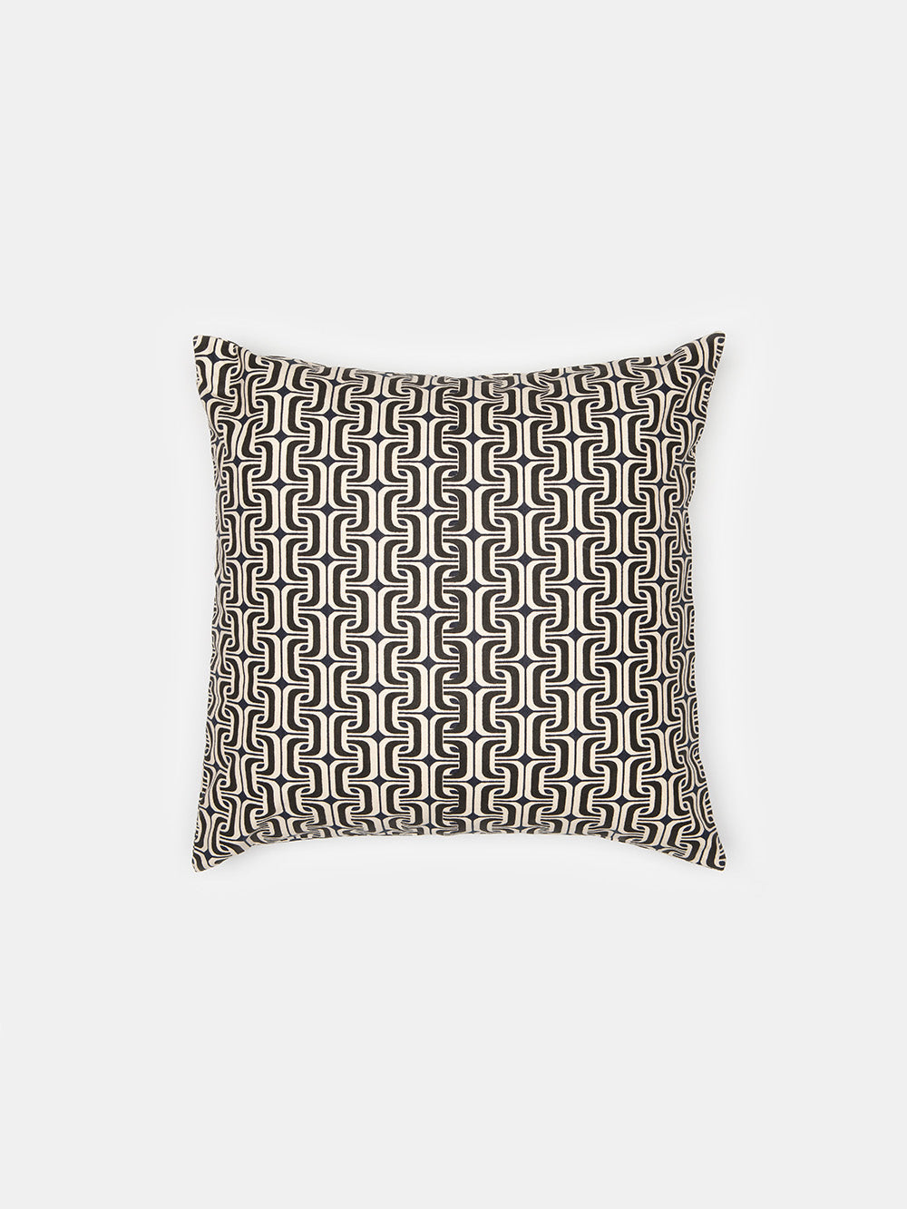 1965 Throw Pillow in Natural/Black/Navy