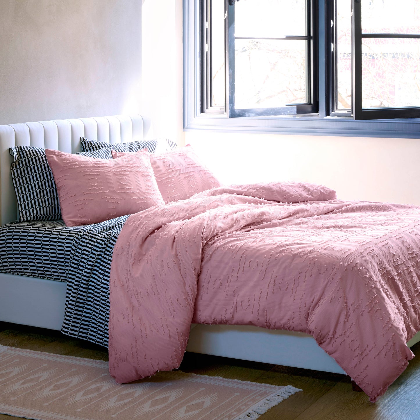 Corbel Pink Comforter Set