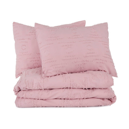 Corbel Pink Comforter Set