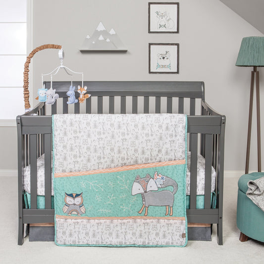 Sawyer 3 Piece Crib Bedding Set