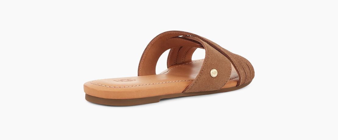 UGG Womens Kenleigh Slide - Chestnut