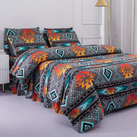 Diamond Collection 5 Piece Double Comforter Set