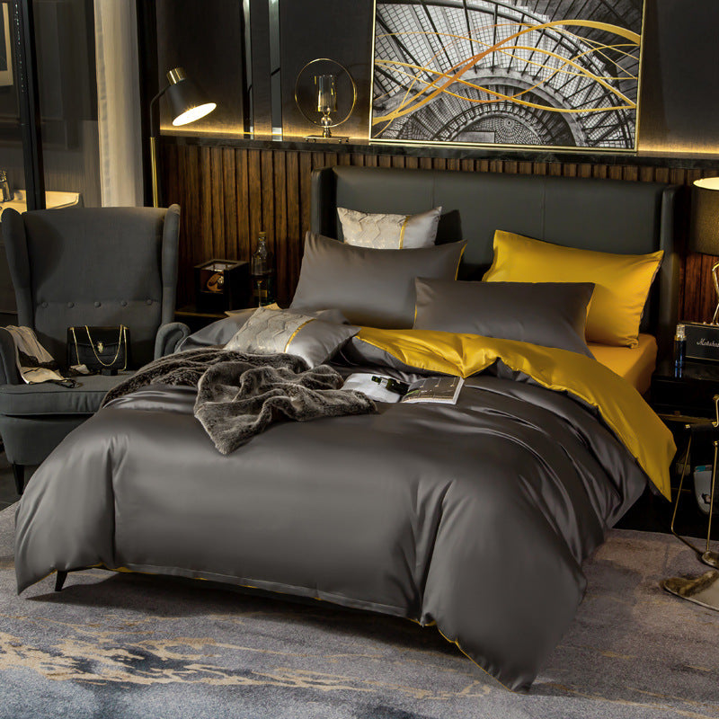 Sheet Pillowcase Xinjiang Cotton Four-piece Set - Wnkrs