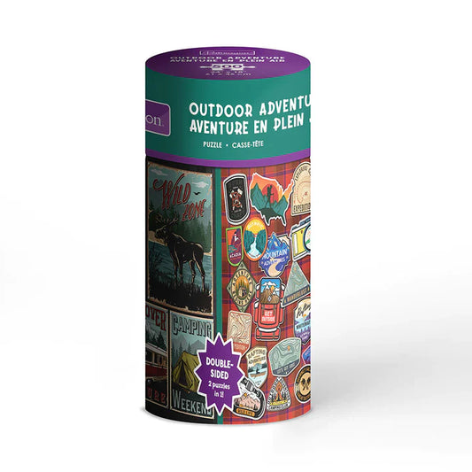 Outdoor Adventure Double-Sided Puzzle 500pc
