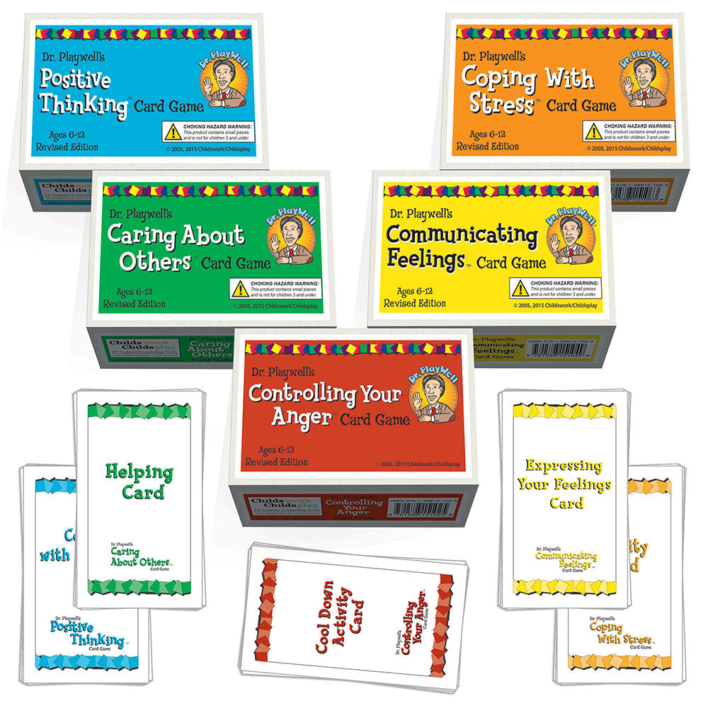 Dr. Playwell's Amazing Therapy Card Games Collection