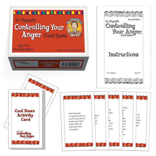 Dr. Playwell's Controlling Your Anger Card Game