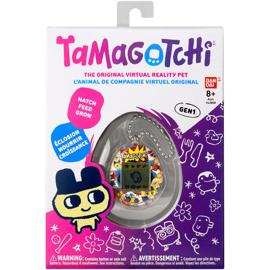 Bandai - The Original Tamagotchi (Gen 1) Mametchi Comic Book Portable Electronic Game (42925) LOW STOCK