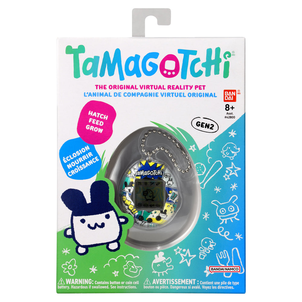 Bandai - The Original Tamagotchi (Gen 2) Mimitchi Comic Book Portable Electronic Game (42959)