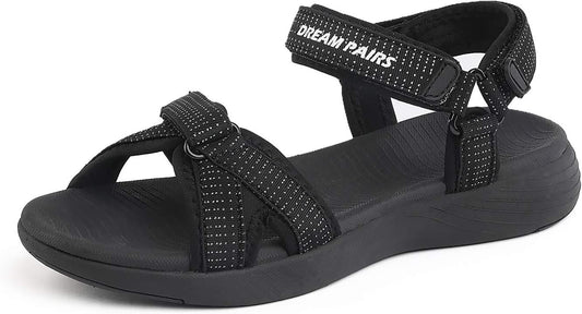 DREAM PAIRS Women's Sport Athletic Sandals Outdoor Hiking Sandals