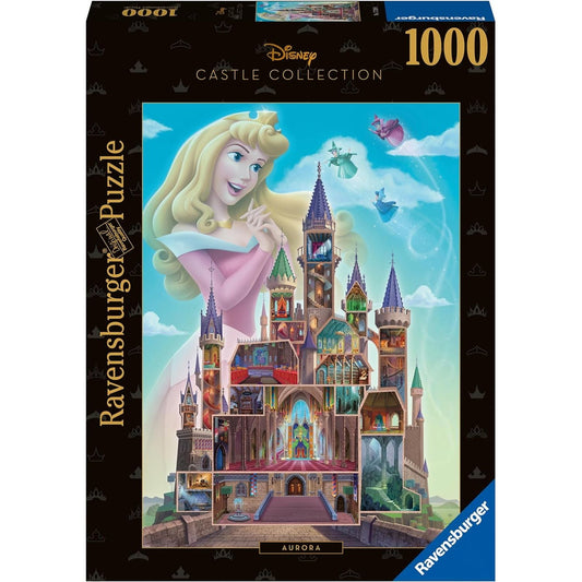 Disney Castles: Aurora 1000pc Puzzle (Pre-Order)