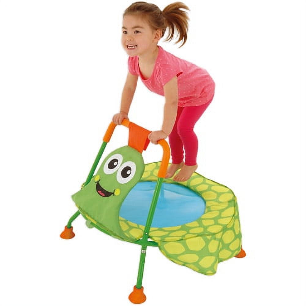Active Play Galt Toys 28-Inch Nursery Trampoline, with Hand Rail, Turtle