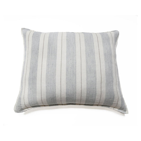 Coastline Stripe Big Pillow with Insert by Pom Pom at Home