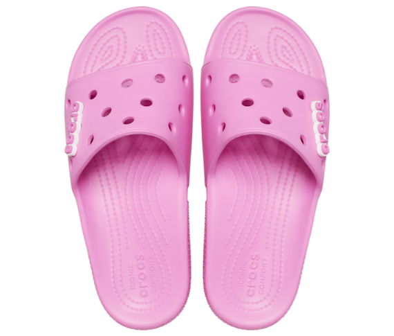 Crocs Unisex Classic Slide - Taffy Pink