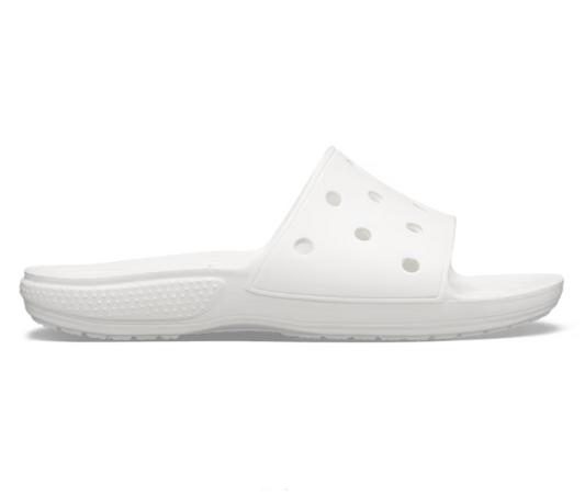 Crocs Unisex Classic Slide - White
