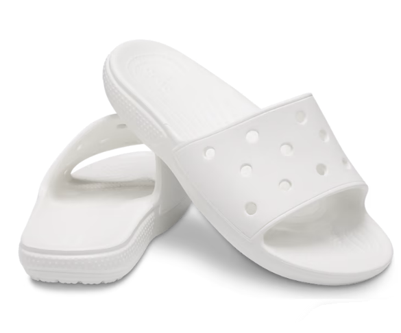 Crocs Unisex Classic Slide - White