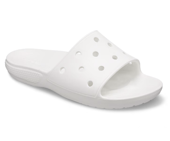 Crocs Unisex Classic Slide - White