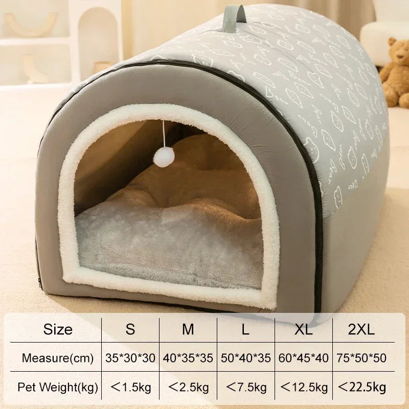 Detachable Washable Dog Soft Bed
