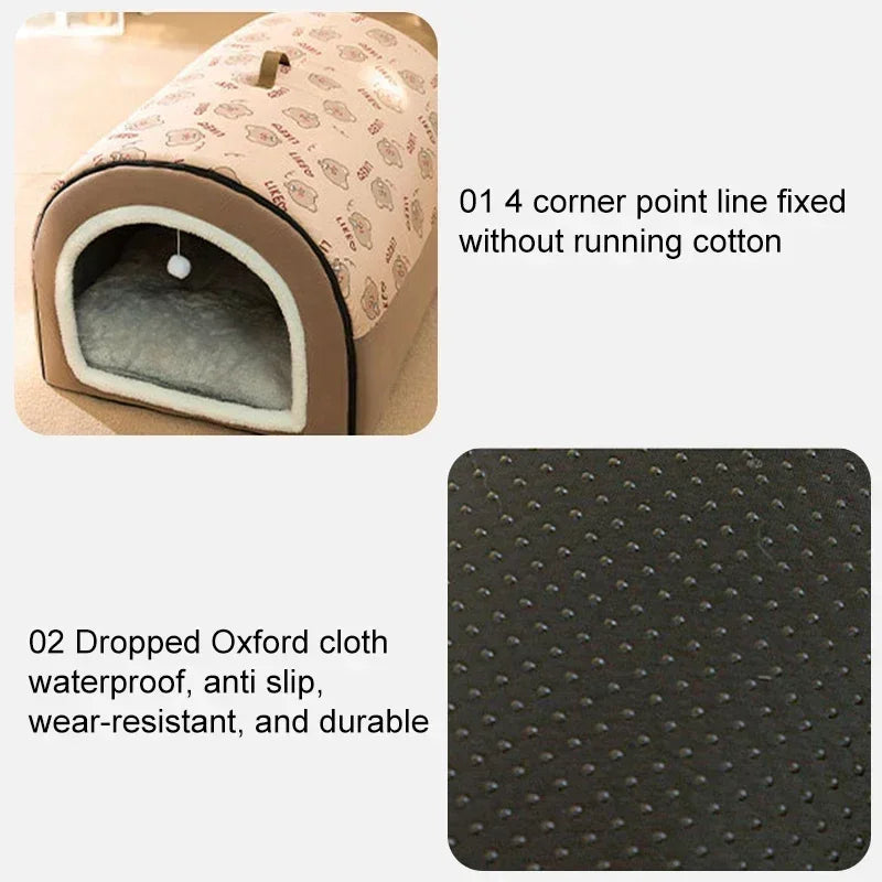 Detachable Washable Dog Soft Bed