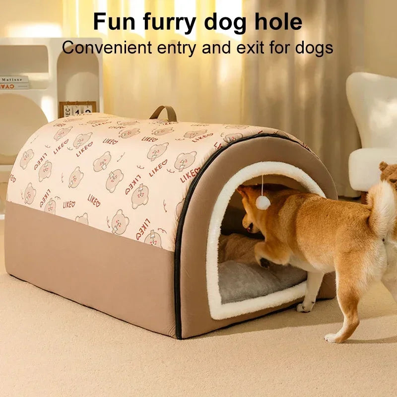 Detachable Washable Dog Soft Bed