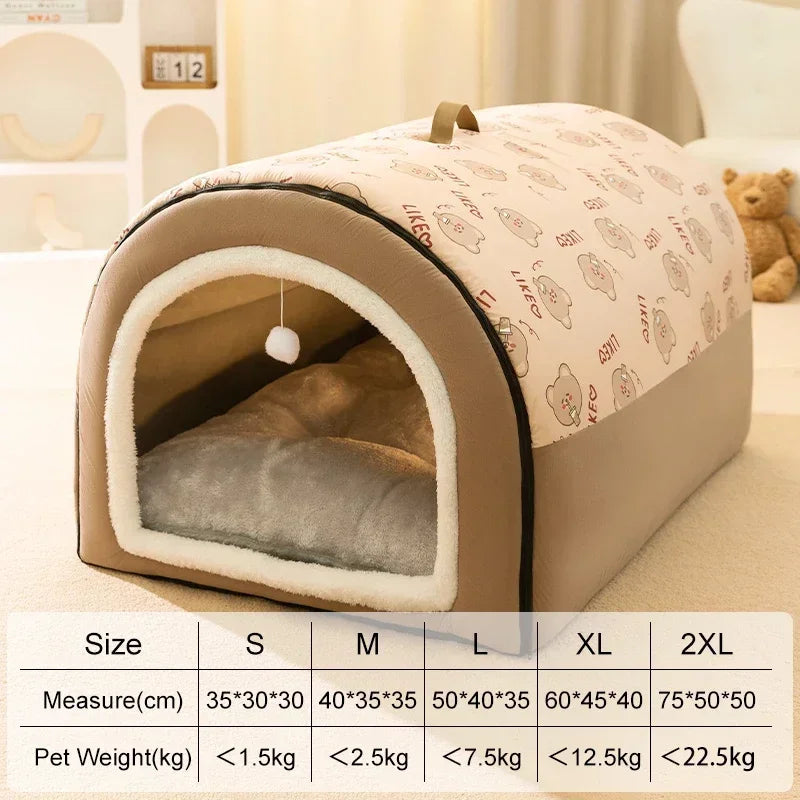 Detachable Washable Dog Soft Bed