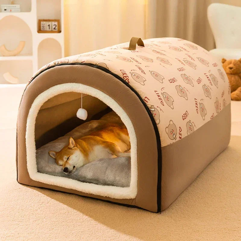 Detachable Washable Dog Soft Bed