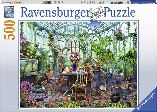 Greenhouse Mornings 500pc Puzzle