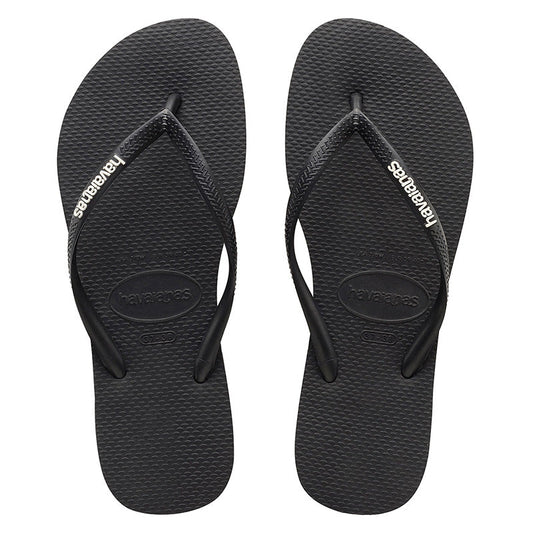 Havaianas Slim Rubber Logo Thong
