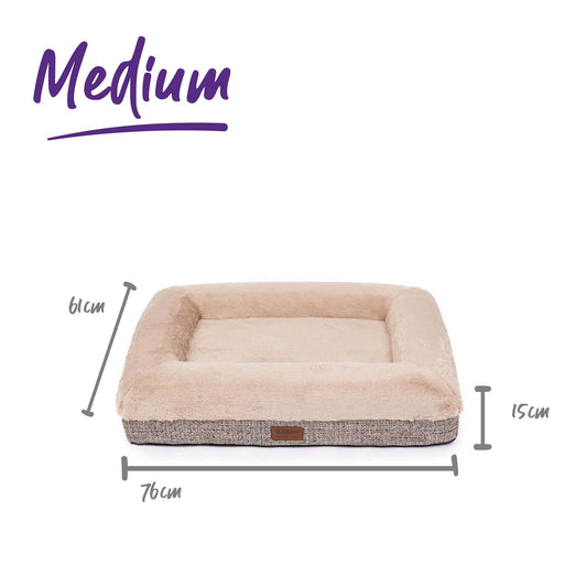 Wombat Dog Bed - Clay