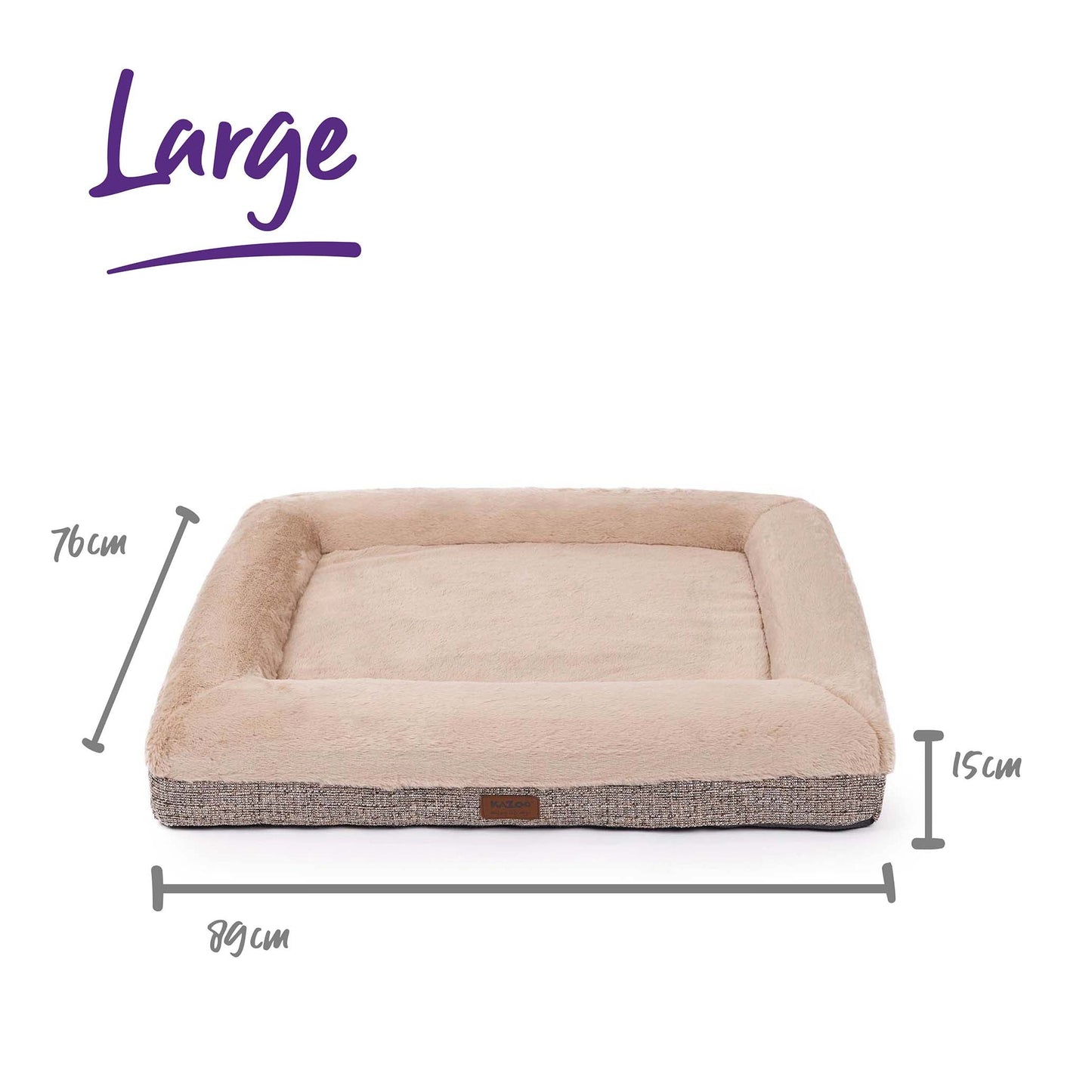 Wombat Dog Bed - Clay