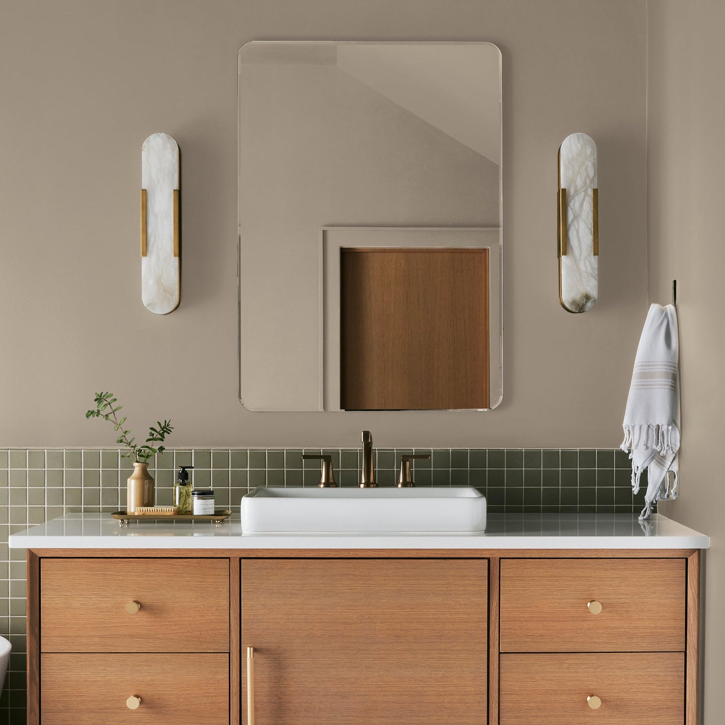 Embossed Letter - Interior Paint